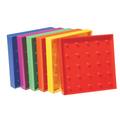 Learning Advantage Learning Advantage 5" Plastic Geoboards, 5 x 5 Pin Array 7728